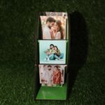Customized 16 photo Rotating wooden wheel - Image 6