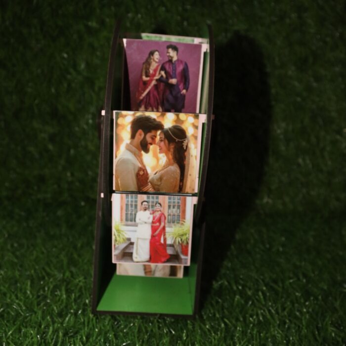 Customized 16 photo Rotating wooden wheel - Image 7