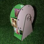 Customized 16 photo Rotating wooden wheel