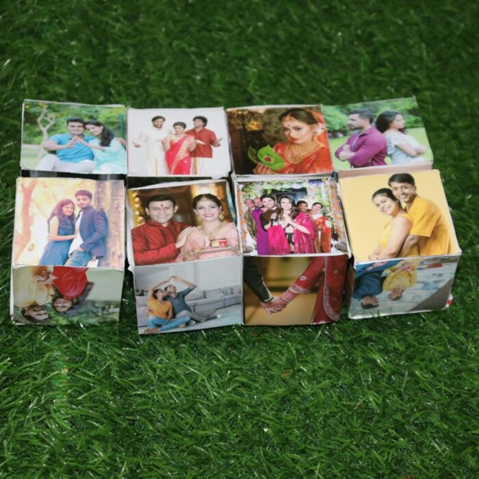 Customized (44 photo+1 Wishes)Infinity Folding Cube - Image 2