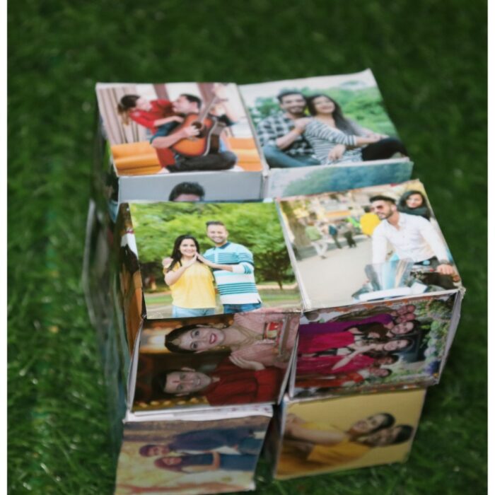 Customized (44 photo+1 Wishes)Infinity Folding Cube - Image 1