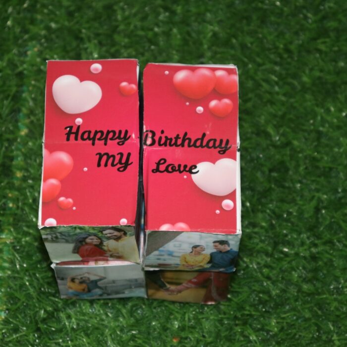 Customized (44 photo+1 Wishes)Infinity Folding Cube - Image 8