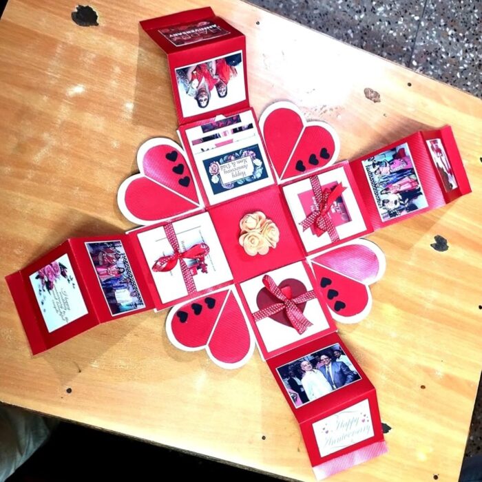 Customized 20 Photo Explosion Box Photo Album - Image 9