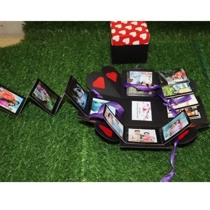Customized 17 photo Explosion Box Album(17Photo +1 Wishes) - Image 5
