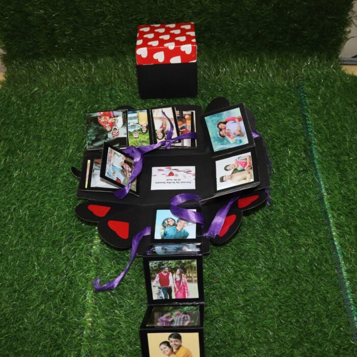 Customized 17 photo Explosion Box Album(17Photo +1 Wishes) - Image 4