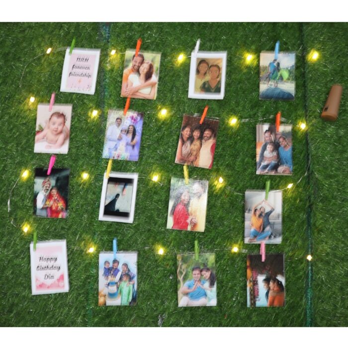 Customized 16 Photo Clip Lights (for Birthday,Anniversary,Friends ect…) - Image 4