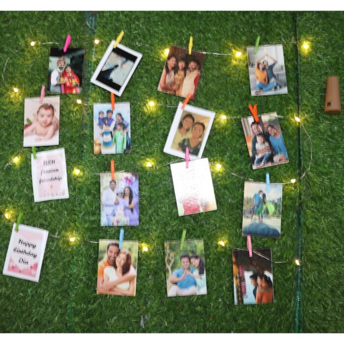 Customized 16 Photo Clip Lights (for Birthday,Anniversary,Friends ect…) - Image 1