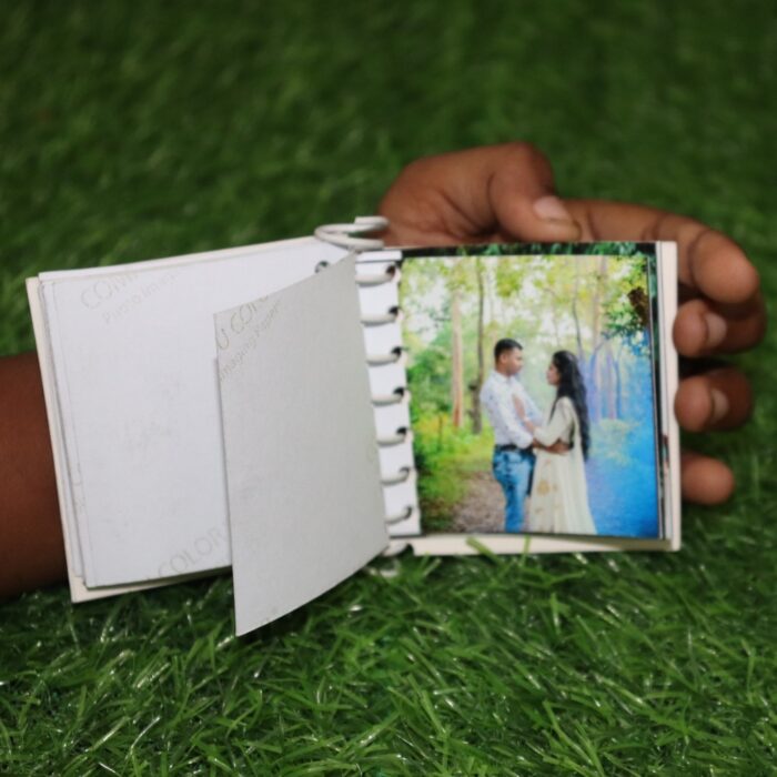 Customized 16 Photo Spiral Book Album(15 Photo +1 Wishes) - Image 1