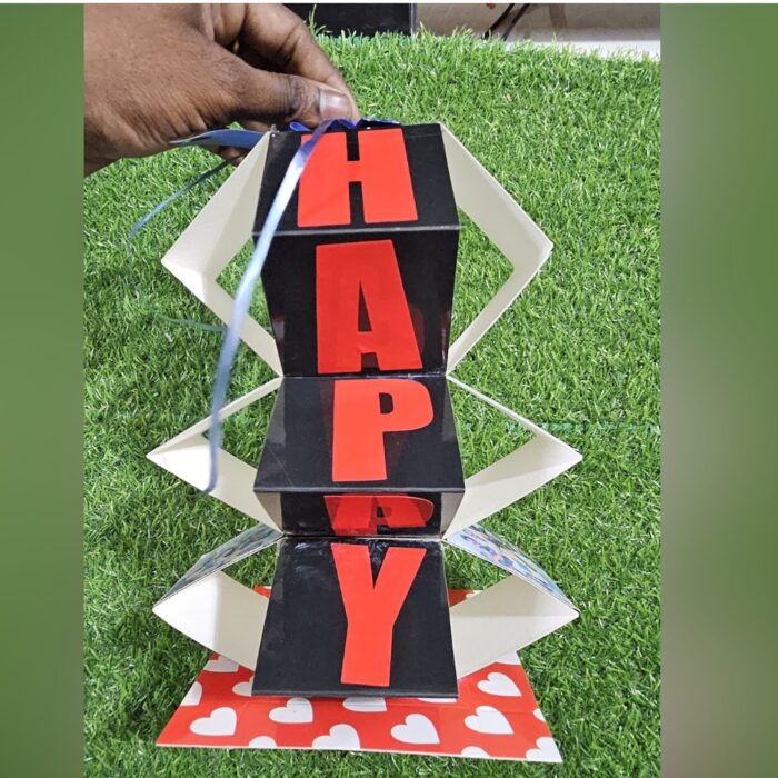 Customized 12 Photo Full Up Birthday Box - Image 10