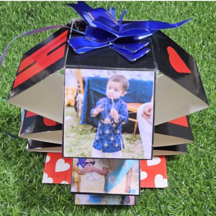 Customized 12 Photo Full Up Birthday Box - Image 9
