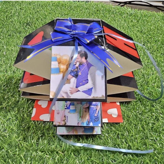 Customized 12 Photo Full Up Birthday Box - Image 5