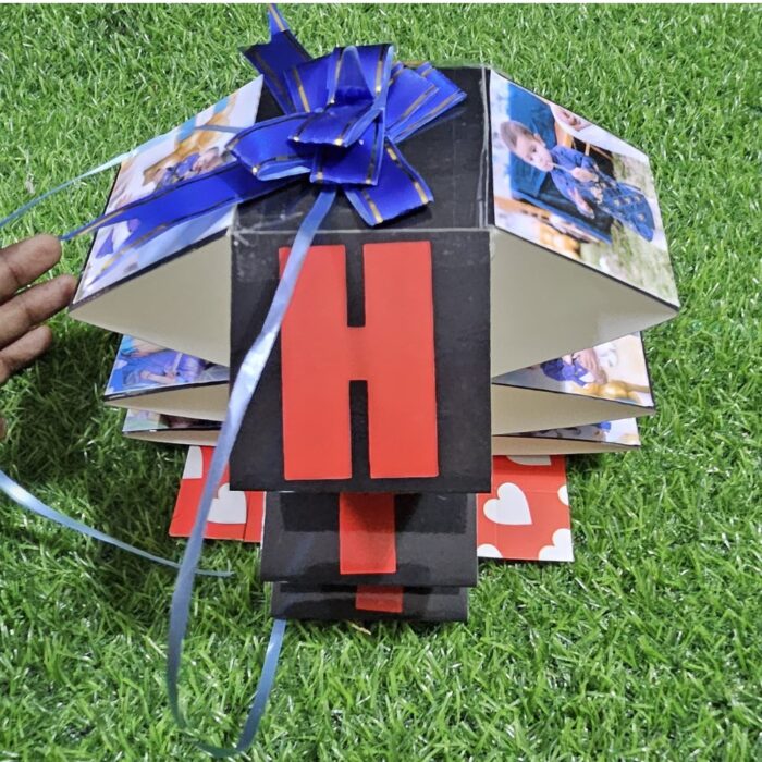 Customized 12 Photo Full Up Birthday Box - Image 4