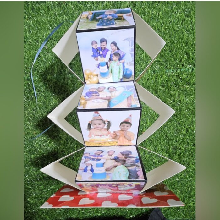 Customized 12 Photo Full Up Birthday Box - Image 3