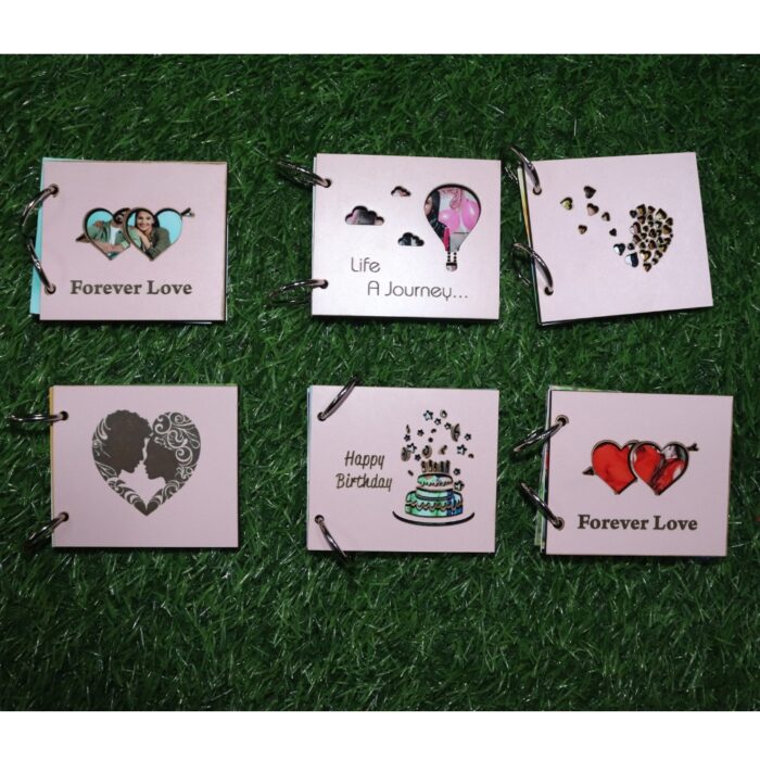 Customized 12 Photo Book Of MDF(for Wishes Like Happy Birthday ,Love,Life a Journey) - Image 4