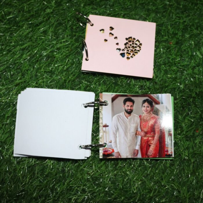 Customized 12 Photo Book Of MDF(for Wishes Like Happy Birthday ,Love,Life a Journey) - Image 6