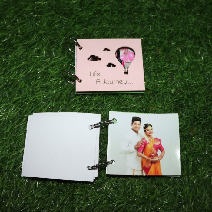 Customized 12 Photo Book Of MDF(for Wishes Like Happy Birthday ,Love,Life a Journey) - Image 11