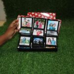 customized 3 Step Photo Pop Up Box Album With 18 Photos(or) (17 Photo + 1 wish)