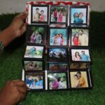 customized 3 Step Photo Pop Up Box Album With 18 Photos(or) (17 Photo + 1 wish) - Image 2