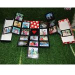 Customized 20 Photo Box Of Heart - Image 5