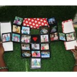 Customized 20 Photo Box Of Heart - Image 4