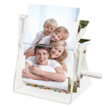 Customized Rotating Wheel photo display with 12 photo - Image 7