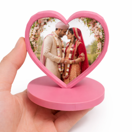 Customized Small Heart Photo Frame